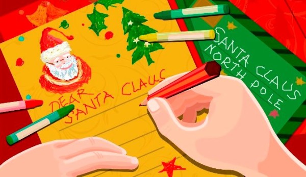 Junk the emails and pen a festive letter! by Santa Claus